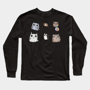 Cute animal bundle Long Sleeve T-Shirt